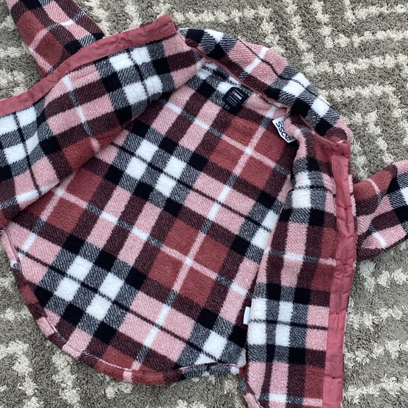 Plaid Sherpa jacket size x-large - Picture 4 of 6